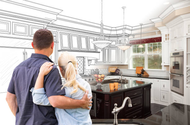 Professional Kitchen Remodeling technician working in Severna Park, MD